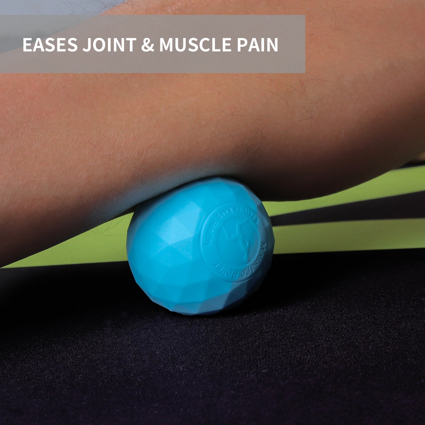 Massage Lacrosse Ball Perfect for Sore Muscles, Neck, Shoulders, Back, Feet